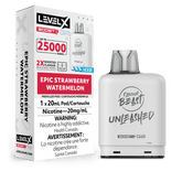 Level X Flavour Beast Unleashed Boost Pod - Epic Strawberry Watermelon available on Canada online vape shop